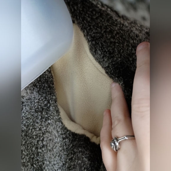 ADVENTURA Winter Light Pink Wool XS Jacket Sherpa Lining Chore Barn Country - Picture 9 of 12